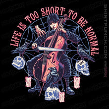 Load image into Gallery viewer, Daily_Deal_Shirts Magnets / 3"x3" / Black Cello Wednesday