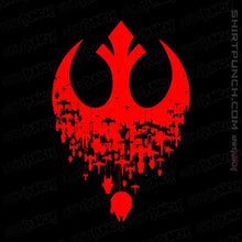 Load image into Gallery viewer, Shirts Magnets / 3"x3" / Black Fractured Rebellion