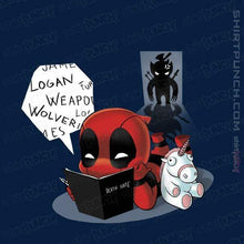 Load image into Gallery viewer, Shirts Magnets / 3"x3" / Navy Death Merc