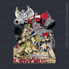 Load image into Gallery viewer, Secret_Shirts Magnets / 3"x3" / Dark Heather Legends Of The 80s