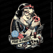 Load image into Gallery viewer, Daily_Deal_Shirts Magnets / 3"x3" / Black Rocker Snow White