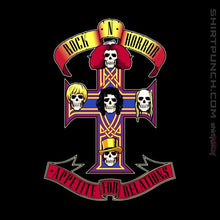 Load image into Gallery viewer, Shirts Magnets / 3"x3" / Black Rock N Horror