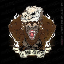 Load image into Gallery viewer, Secret_Shirts Magnets / 3&quot;x3&quot; / Black Lizard Slayer
