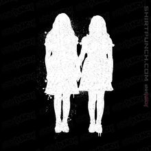 Load image into Gallery viewer, Shirts Magnets / 3"x3" / Black The Shining Twins