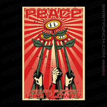 Load image into Gallery viewer, Shirts Magnets / 3"x3" / Black Superior Fire Flower