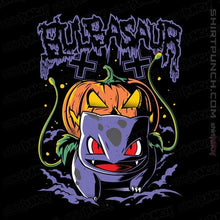 Load image into Gallery viewer, Shirts Magnets / 3"x3" / Black Spookasaur