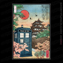 Load image into Gallery viewer, Daily_Deal_Shirts Magnets / 3"x3" / Black The Tardis In Japan