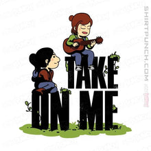 Load image into Gallery viewer, Shirts Magnets / 3"x3" / White Ellie Sings To Dina