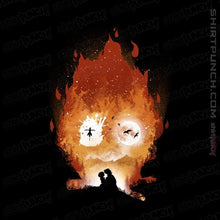Load image into Gallery viewer, Shirts Magnets / 3"x3" / Black Midnight Calcifer