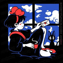 Load image into Gallery viewer, Shirts Magnets / 3"x3" / Black Delivery Resting