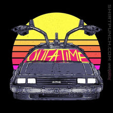 Load image into Gallery viewer, Shirts Magnets / 3"x3" / Black Outatime In The 80s