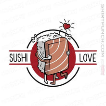 Load image into Gallery viewer, Shirts Magnets / 3&quot;x3&quot; / White Sushi Love
