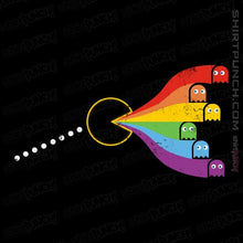 Load image into Gallery viewer, Daily_Deal_Shirts Magnets / 3"x3" / Black The Dark Side Of The Maze