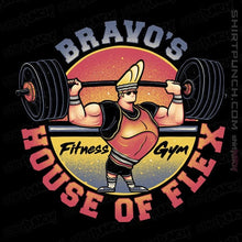 Load image into Gallery viewer, Daily_Deal_Shirts Magnets / 3"x3" / Black Bravo's House Of Flex