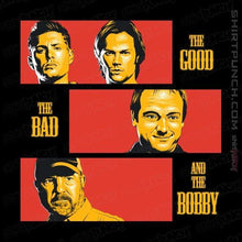 Load image into Gallery viewer, Shirts Magnets / 3"x3" / Black The Good The Bad And The Bobby