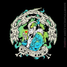 Load image into Gallery viewer, Shirts Magnets / 3"x3" / Black Bad Time