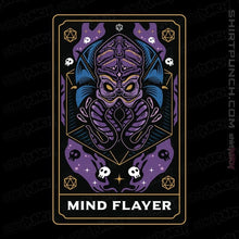 Load image into Gallery viewer, Shirts Magnets / 3"x3" / Black Mind Flayer Tarot