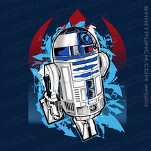 Load image into Gallery viewer, Shirts Magnets / 3"x3" / Navy R2 TAG2