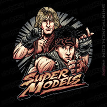 Load image into Gallery viewer, Daily_Deal_Shirts Magnets / 3"x3" / Black Supermodels