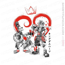 Load image into Gallery viewer, Shirts Magnets / 3"x3" / White Kingdom Sumi-e