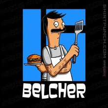 Load image into Gallery viewer, Shirts Magnets / 3"x3" / Black Belcher