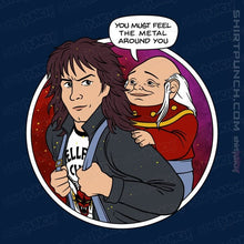 Load image into Gallery viewer, Daily_Deal_Shirts Magnets / 3"x3" / Navy Feel The Metal