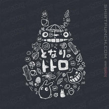 Load image into Gallery viewer, Shirts Magnets / 3"x3" / Dark Heather Neighbor Shape