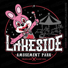 Load image into Gallery viewer, Daily_Deal_Shirts Magnets / 3"x3" / Black Lakeside Park