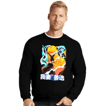 Load image into Gallery viewer, Shirts Crewneck Sweater, Unisex / Small / Black Zenitsu