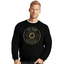Load image into Gallery viewer, Shirts Crewneck Sweater, Unisex / Small / Black Leaf