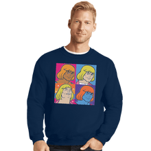 Load image into Gallery viewer, Shirts Crewneck Sweater, Unisex / Small / Navy Fabulous Secret