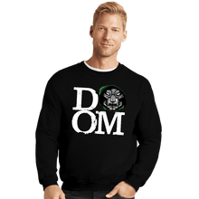 Load image into Gallery viewer, Shirts Crewneck Sweater, Unisex / Small / Black Love Doom