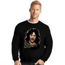 Load image into Gallery viewer, Daily_Deal_Shirts Crewneck Sweater, Unisex / Small / Black My Name Is