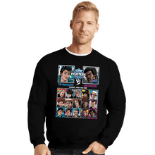 Load image into Gallery viewer, Shirts Crewneck Sweater, Unisex / Small / Black Time Fighters 14th VS 15th