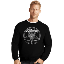 Load image into Gallery viewer, Shirts Crewneck Sweater, Unisex / Small / Black Winter Is Hell
