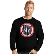 Load image into Gallery viewer, Shirts Crewneck Sweater, Unisex / Small / Black The Capt