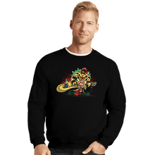 Load image into Gallery viewer, Daily_Deal_Shirts Crewneck Sweater, Unisex / Small / Black Bowser the Hutt