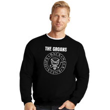 Load image into Gallery viewer, Secret_Shirts Crewneck Sweater, Unisex / Small / Black The Groans