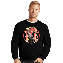 Load image into Gallery viewer, Shirts Crewneck Sweater, Unisex / Small / Black Nes-Chan
