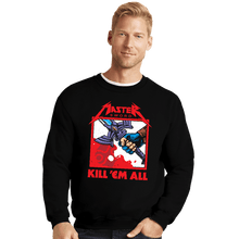 Load image into Gallery viewer, Daily_Deal_Shirts Crewneck Sweater, Unisex / Small / Black Sword Of Resurrection