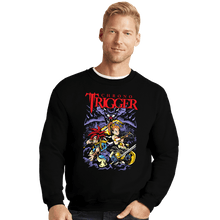 Load image into Gallery viewer, Daily_Deal_Shirts Crewneck Sweater, Unisex / Small / Black Metal Trigger