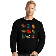 Load image into Gallery viewer, Shirts Crewneck Sweater, Unisex / Small / Black Dino Role Play