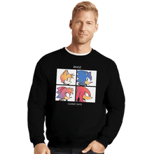 Load image into Gallery viewer, Shirts Crewneck Sweater, Unisex / Small / Black Ringz
