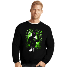 Load image into Gallery viewer, Daily_Deal_Shirts Crewneck Sweater, Unisex / Small / Black The Enigma