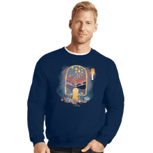 Load image into Gallery viewer, Shirts Crewneck Sweater, Unisex / Small / Navy Rapunzel