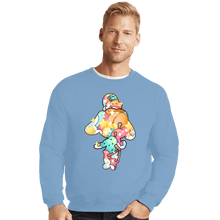 Load image into Gallery viewer, Shirts Crewneck Sweater, Unisex / Small / Powder Blue Magical Silhouettes - Isabelle