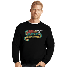 Load image into Gallery viewer, Daily_Deal_Shirts Crewneck Sweater, Unisex / Small / Black Vintage Gone Before
