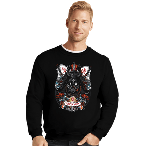 Shirts Crewneck Sweater, Unisex / Small / Black Dark Lord Samurai
