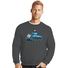 Load image into Gallery viewer, Shirts Crewneck Sweater, Unisex / Small / Charcoal Thomas The Tank