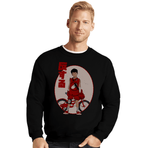 Shirts Crewneck Sweater, Unisex / Small / Black Kaneda Rebel
